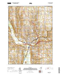 Wooster 2019 topographic map thumbnail