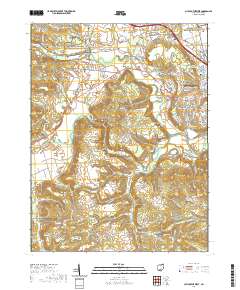 Chillicothe West 2019 topographic map thumbnail