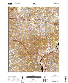 Cincinnati West 2019 topographic map thumbnail