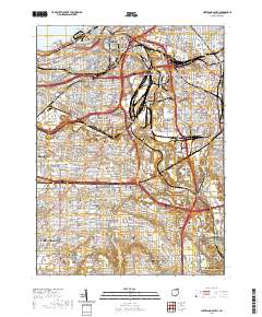 Cleveland South 2019 topographic map thumbnail