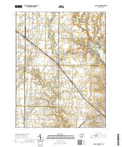 College Corner 2019 topographic map thumbnail