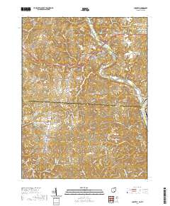 Coolville 2019 topographic map thumbnail