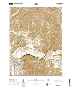 Coshocton 2019 topographic map thumbnail