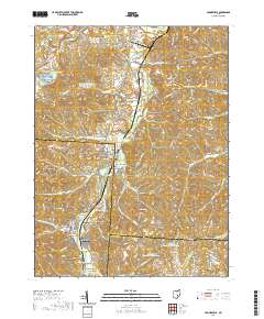 Crooksville 2019 topographic map thumbnail