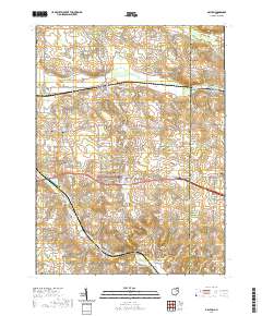 Dalton 2019 topographic map thumbnail