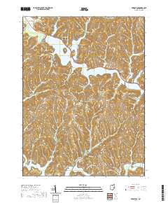 Deersville 2019 topographic map thumbnail