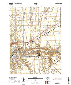Defiance East 2019 topographic map thumbnail