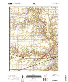 Defiance West 2019 topographic map thumbnail