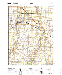 Delphos 2019 topographic map thumbnail