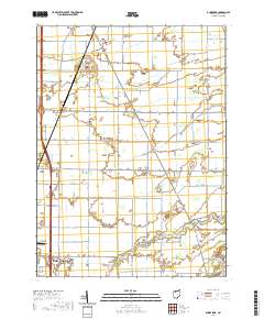 Dunbridge 2019 topographic map thumbnail