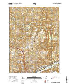 East Liverpool North 2019 topographic map thumbnail