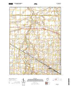 Elida 2019 topographic map thumbnail