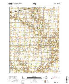Evansport 2019 topographic map thumbnail
