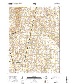 Florence 2019 topographic map thumbnail