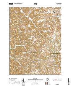Flushing 2019 topographic map thumbnail