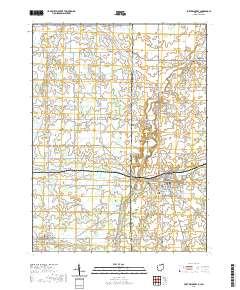 Fort Recovery 2019 topographic map thumbnail