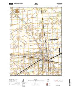 Fostoria 2019 topographic map thumbnail
