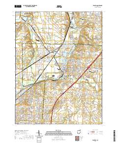 Franklin 2019 topographic map thumbnail