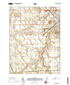 Fremont West 2019 topographic map thumbnail
