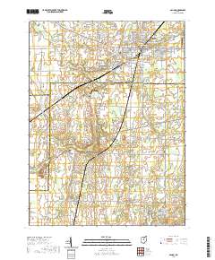 Galion 2019 topographic map thumbnail