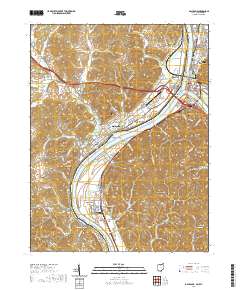 Gallipolis 2019 topographic map thumbnail