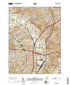 Glendale 2019 topographic map thumbnail