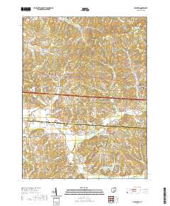 Glenford 2019 topographic map thumbnail