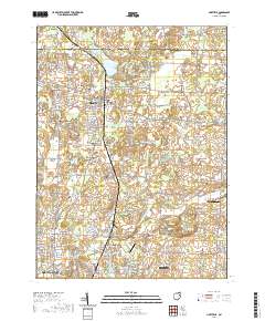 Hartville 2019 topographic map thumbnail