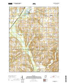 Holmesville 2019 topographic map thumbnail