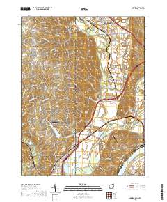 Hooven 2019 topographic map thumbnail