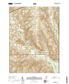 Jeromesville 2019 topographic map thumbnail