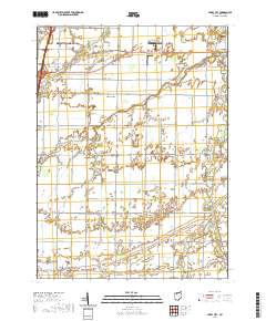 Jerry City 2019 topographic map thumbnail