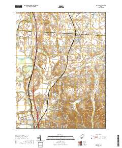 Kingston 2019 topographic map thumbnail