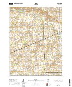 La Rue 2019 topographic map thumbnail