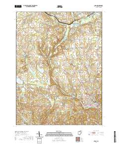 Lisbon 2019 topographic map thumbnail