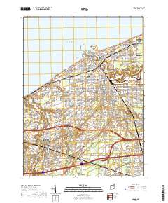Lorain 2019 topographic map thumbnail