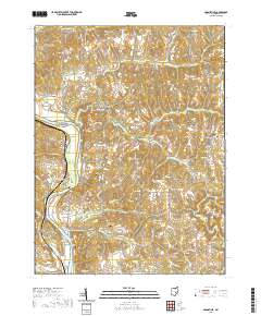 Adamsville 2019 topographic map thumbnail