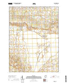 Alger 2019 topographic map thumbnail
