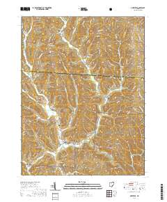 Amesville 2019 topographic map thumbnail