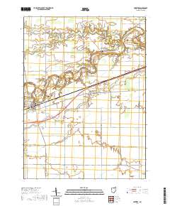 Antwerp 2019 topographic map thumbnail
