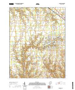 Ash Ridge 2019 topographic map thumbnail
