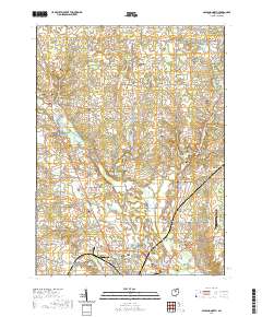 Ashland North 2019 topographic map thumbnail