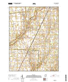 Ashley 2019 topographic map thumbnail