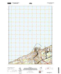 Ashtabula North 2019 topographic map thumbnail
