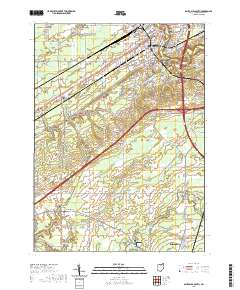 Ashtabula South 2019 topographic map thumbnail