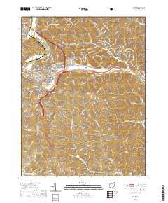 Athens 2019 topographic map thumbnail