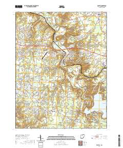 Batavia 2019 topographic map thumbnail