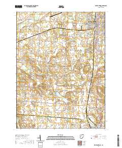 Bellefontaine 2019 topographic map thumbnail