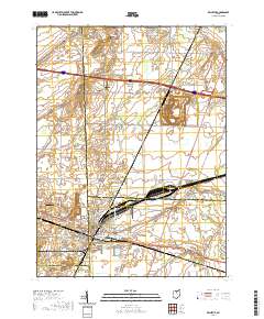 Bellevue 2019 topographic map thumbnail