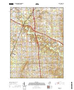 Berea 2019 topographic map thumbnail